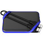 Фото внешний HDD SILICON POWER 5TB ext. USB3.0 2,5" (Armor A62L Black-Blue - SP050TBPHD62LS3B)