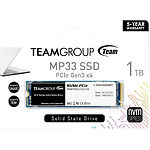 Фото SSD Team MP33 1TB M.2 NVMe 2280 PCIe3.0x4 (TM8FP6001T0C101) 1800/1500 MB/s