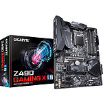 Изображение Материнская плата GIGABYTE Z490 GAMING X, S-1200 Фото Материнская плата GIGABYTE Z490 GAMING X, S-1200