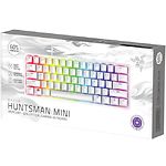 Изображение Клавиатура RAZER Huntsman mini, Mercury Edition, ENG purple switch (RZ03-03390300-R3M1) Фото Клавиатура RAZER Huntsman mini, Mercury Edition, ENG purple switch (RZ03-03390300-R3M1)