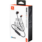 Изображение JBL TUNE 115BT (JBLT115BTBLK) BLACK, наушники вкладыши с микрофоном Bluetooth Фото JBL TUNE 115BT (JBLT115BTBLK) BLACK, наушники вкладыши с микрофоном Bluetooth