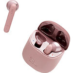 Фото JBL TUNE 220TWS PINK (JBLT220TWSPIK), наушники вкладыши с микрофоном Bluetooth
