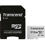 Изображение microSD XC 512 GB Transcend 300S Class10 UHS-I U3 (TS512GUSD300S-A) с SD переходником Фото microSD XC 512 GB Transcend 300S Class10 UHS-I U3 (TS512GUSD300S-A) с SD переходником