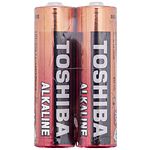 Батарейка TOSHIBA LR6 Economy Alkaline AA 1.5V (2шт/shrink) - фото