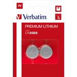 Изображение Батарейка Verbatim (49936) CR 2032 Lithium, 3V (2шт/blister) Фото Батарейка Verbatim (49936) CR 2032 Lithium, 3V (2шт/blister)
