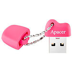 Изображение USB Flash 64Gb Apacer AH118 Pink AP64GAH118P-1 Фото USB Flash 64Gb Apacer AH118 Pink AP64GAH118P-1