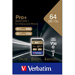 Изображение SD XC 64 GB Verbatim Class 10 UHS-I {49197} R/W 90/80 MB/SEC Фото SD XC 64 GB Verbatim Class 10 UHS-I {49197} R/W 90/80 MB/SEC