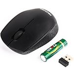 Изображение Мышка Maxxter Mr-420 Black, беспроводная, USB, черная Фото Мышка Maxxter Mr-420 Black, беспроводная, USB, черная