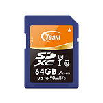 Изображение SD XC 64 Gb Team UHS-I/U3 XTreem R90/W45MB/s (TSDXC64GU301) Фото SD XC 64 Gb Team UHS-I/U3 XTreem R90/W45MB/s (TSDXC64GU301)