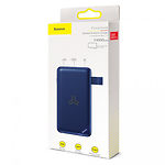 Изображение Внешний аккумулятор Power Bank Baseus (PPS10-03) S10 Wireless 10000mAh Blue Фото Внешний аккумулятор Power Bank Baseus (PPS10-03) S10 Wireless 10000mAh Blue