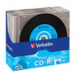 Фото CD-R Verbatim 700Mb 52x Pack 10pcs AZO Vinil (43426)