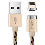 Фото Кабель Baseus CAMCLH-ALF0R Insnap magnetic USB/Lightning, 1м Rose Gold 2A