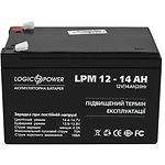 Фото Аккумулятор к UPS 12В 14Ач LogicPower AGM LPM 12 - 14 AH