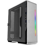 Изображение Корпус GAMEMAX Violin Silver miniITX 180W 80+ Bronze, 2*usb 3.0 + Type-C Фото Корпус GAMEMAX Violin Silver miniITX 180W 80+ Bronze, 2*usb 3.0 + Type-C