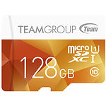 Изображение microSD XC 128 GB TEAM Class 10 UHS-I Yellow (TCUSDX128GUHS02) Фото microSD XC 128 GB TEAM Class 10 UHS-I Yellow (TCUSDX128GUHS02)