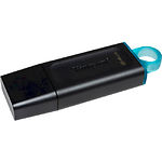Фото USB Flash 64GB KINGSTON DataTraveler Exodia USB3.2 Gen1 Black/Teal (DTX/64GB)