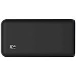 Изображение Внешний аккумулятор Power Bank Silicon Power S200 20000 mAh Black (SP20KMAPBK200P0K) Фото Внешний аккумулятор Power Bank Silicon Power S200 20000 mAh Black (SP20KMAPBK200P0K)