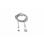 Изображение Кабель Verbatim (48859) USB/Lightning 1м Silver (синхронизация и зарядка) Фото Кабель Verbatim (48859) USB/Lightning 1м Silver (синхронизация и зарядка)