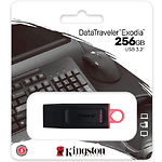 Фото USB Flash  256GB KINGSTON DataTraveler Exodia USB3.2 Gen1 Black/Pink (DTX/256GB)