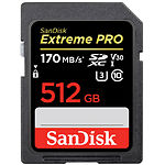 Изображение SD XC 512 GB SanDisk Extreme Pro Class 10 UHS-I U3 V30 (SDSDXXY-512G-GN4IN) R170MB/s Фото SD XC 512 GB SanDisk Extreme Pro Class 10 UHS-I U3 V30 (SDSDXXY-512G-GN4IN) R170MB/s