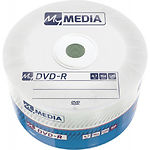 Оптический диск MyMedia 4,7Gb 16x MATT SILVER Wrap 50 pcs DVD-R - фото