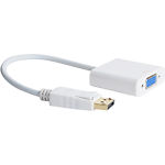 Изображение Переходник Cablexpert A-DPM-VGAF-02-W DisplayPort (папа) to VGA (мама) Фото Переходник Cablexpert A-DPM-VGAF-02-W DisplayPort (папа) to VGA (мама)