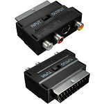 Фото Переходник Cablexpert CCV-4415 аудио-видео адаптер SCART/RCA/S-VIDEO