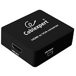 Изображение Переходник Cablexpert DSC-HDMI-VGA-001Преобразователь сигнала с HDMI в VGA Фото Переходник Cablexpert DSC-HDMI-VGA-001Преобразователь сигнала с HDMI в VGA