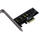 Фото Адаптер Agestar AS-MC01 PCI 3.0 X4 адаптер для SSD-накопителя формата M.2 NVMe