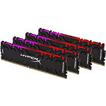 Изображение DDR-4 4шт x 16GB 3200МГц Kingston HyperX Predator RGB (HX432C16PB3AK4/64) Фото DDR-4 4шт x 16GB 3200МГц Kingston HyperX Predator RGB (HX432C16PB3AK4/64)