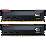 Изображение DDR-4 2шт x 8GB 3200МГц GEIL Orion Black (GOG416GB3200C16BDC) AMD compatible Фото DDR-4 2шт x 8GB 3200МГц GEIL Orion Black (GOG416GB3200C16BDC) AMD compatible