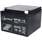 Аккумулятор для ИБП Matrix NP26-12 12В 26Ач - фото