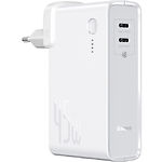 Изображение Внешний аккумулятор с ЗУ Baseus PPNLD-F02 2-in-1 Q.C. (White) Power bank & Charger (10000mAh 45W) Фото Внешний аккумулятор с ЗУ Baseus PPNLD-F02 2-in-1 Q.C. (White) Power bank & Charger (10000mAh 45W)