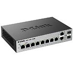 Изображение Коммутатор D-Link DGS-1100-10/ME, настраиваемый, Switch 8-port, 10/100/1000Base-T, 2-port SFP Фото Коммутатор D-Link DGS-1100-10/ME, настраиваемый, Switch 8-port, 10/100/1000Base-T, 2-port SFP