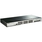 Изображение Коммутатор D-Link DGS-1510-28X, управляемый, Switch 24-port 10/100/1000Base-X, 4-port 10Giga SFP+ Фото Коммутатор D-Link DGS-1510-28X, управляемый, Switch 24-port 10/100/1000Base-X, 4-port 10Giga SFP+