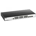 Фото Коммутатор D-Link DGS-3000-28L управляемый, Switch 24-port 10/100/1000, 4 SFP, 4-port SFP