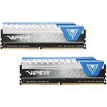 Изображение DDR-4 2шт x 8GB 2400МГц Patriot Viper Elite Blue (PVE416G240C5KBL) Фото DDR-4 2шт x 8GB 2400МГц Patriot Viper Elite Blue (PVE416G240C5KBL)