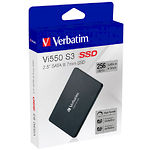Фото SSD Verbatim Vi550 256Gb 3D 2.5", SATA3 (49351) 560/460Mb/s