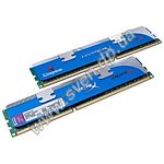 Фото DDR-3 2шт x 4GB PC-12800 (1600) Kingston HyperX Blue KHX1600C9D3K2/8G, Heatsink