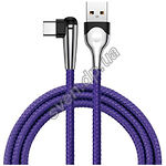 Изображение Кабель Baseus CATMVP-E03 MVP Mobile game USB/Type-C, 2м Blue 3A Фото Кабель Baseus CATMVP-E03 MVP Mobile game USB/Type-C, 2м Blue 3A