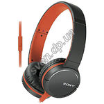 Изображение SONY MDR-ZX660AP Orange, наушники накладные с микрофоном Фото SONY MDR-ZX660AP Orange, наушники накладные с микрофоном