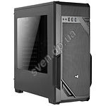 Изображение Корпус AEROCOOL PGS VS-1 Window Black без БП Фото Корпус AEROCOOL PGS VS-1 Window Black без БП