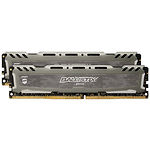 Изображение DDR-4 2шт x 8GB 2666МГц Crucial Ballistix Sport LT Gray (BLS2K8G4D26BFSBK) Фото DDR-4 2шт x 8GB 2666МГц Crucial Ballistix Sport LT Gray (BLS2K8G4D26BFSBK)