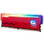 Изображение DDR-4 8GB 3600МГц GEIL Orion Red RGB (GOSR48GB3600C18BSC) AMD compatible Фото DDR-4 8GB 3600МГц GEIL Orion Red RGB (GOSR48GB3600C18BSC) AMD compatible