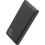 Изображение Внешний аккумулятор Power Bank Baseus (PPDML-01) Bipow Quick Charge 10000mAh 18W Black Фото Внешний аккумулятор Power Bank Baseus (PPDML-01) Bipow Quick Charge 10000mAh 18W Black