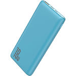 Изображение Внешний аккумулятор Power Bank Baseus (PPDML-03) Bipow Quick Charge 10000mAh 18W Blue Фото Внешний аккумулятор Power Bank Baseus (PPDML-03) Bipow Quick Charge 10000mAh 18W Blue