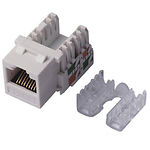 Изображение Модуль Keystone KINGDA (KD-KJ6-02) RJ45 UTP, кат 6, 110 IDC, защитная крышка Фото Модуль Keystone KINGDA (KD-KJ6-02) RJ45 UTP, кат 6, 110 IDC, защитная крышка