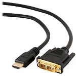 Фото Кабель Gembird Cablexpert CC-HDMI-DVI-6 HDMI to DVI gold 1,8m v2.0