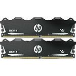 Изображение DDR-4 2шт x 8GB 3200МГц HP V6 Black H/S (7TE41AA#ABB) Фото DDR-4 2шт x 8GB 3200МГц HP V6 Black H/S (7TE41AA#ABB)