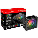Изображение Блок питания Thermaltake Smart RGB 600W (PS-SPR-0600NHSAWE-1) Фото Блок питания Thermaltake Smart RGB 600W (PS-SPR-0600NHSAWE-1)